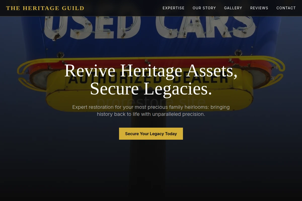 Artifact Antique Restoration