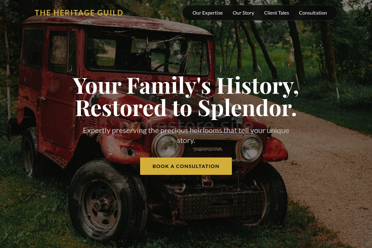Vintage Antique Restoration