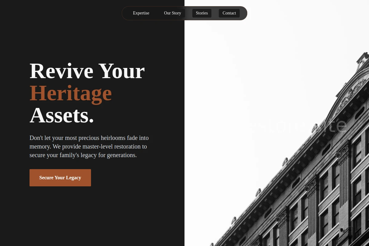 Archive Antique Restoration