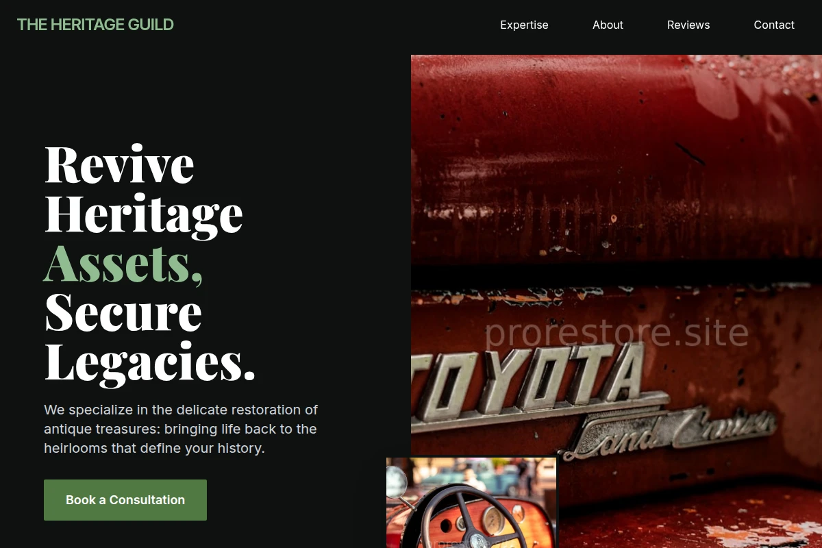 Polished Antique Restoration