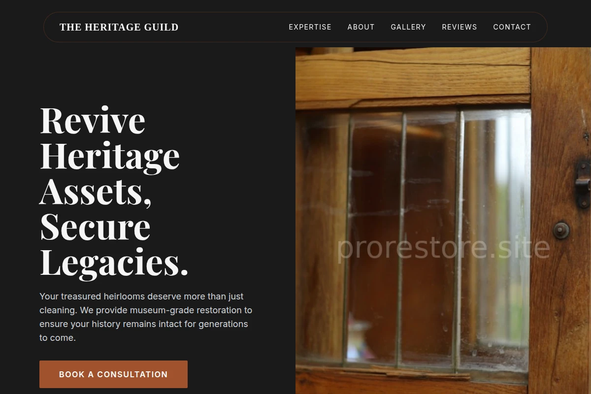 Workshop Antique Restoration