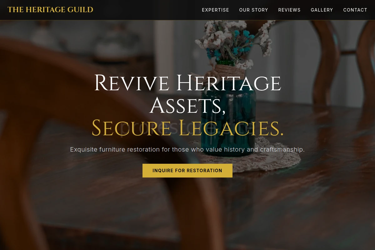Archive Furniture Refinishing