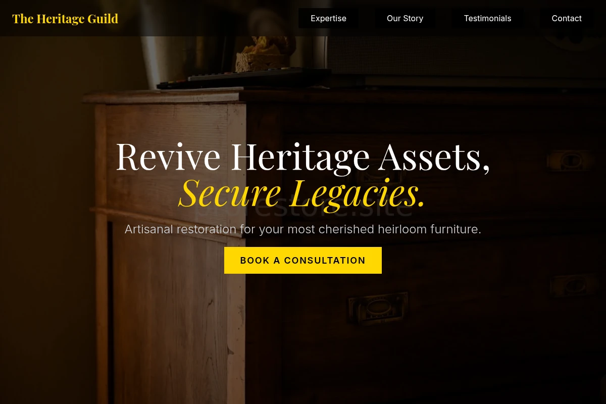 Antique Furniture Refinishing