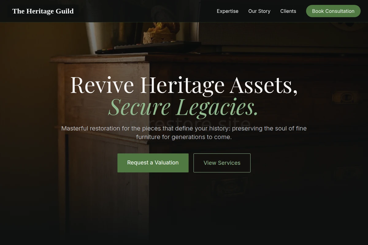 Curator Furniture Refinishing