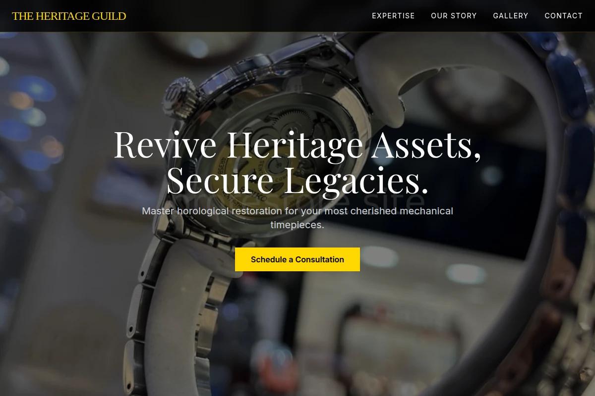 Reclaimed Watch Repair